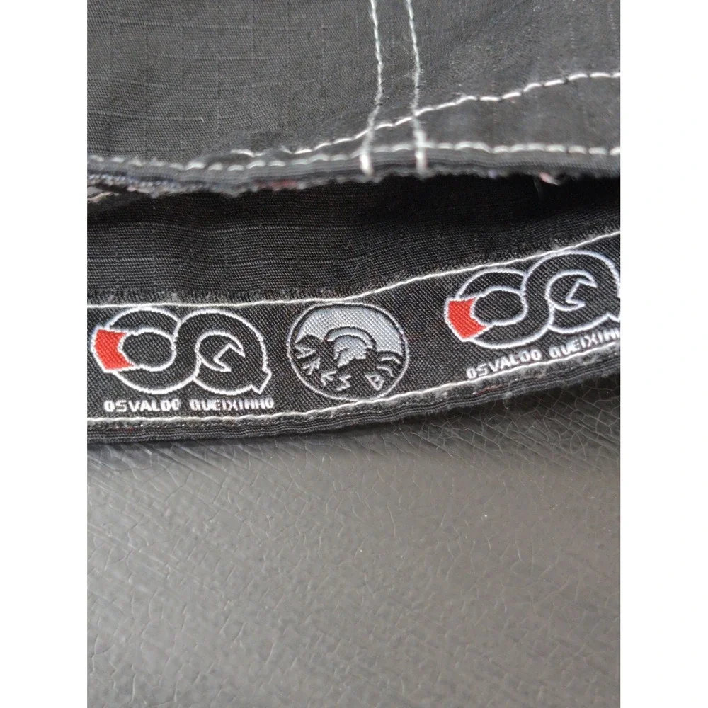 Brazilian Jiu Jitsu Pants Black With White Drawstring Waist Size A2 *Pants Only*